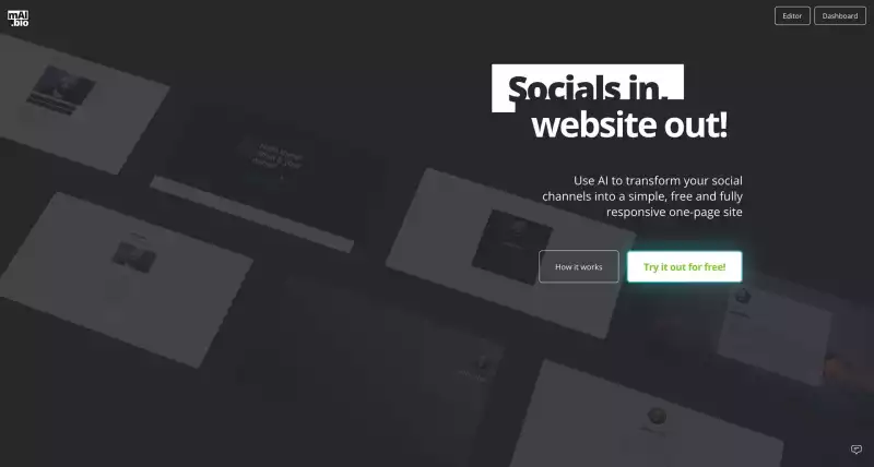 Screenshot of mAI.bio