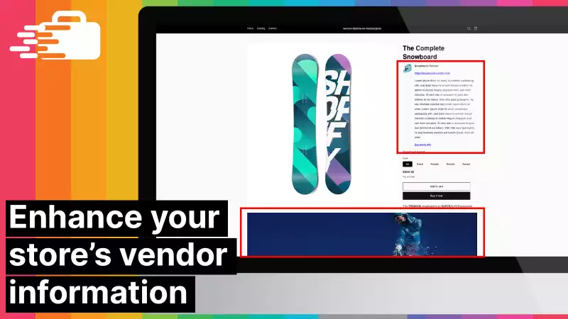 Screenshot of Vendor details on Metaobjects (Shopify app)